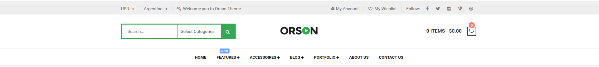 Orson Layout