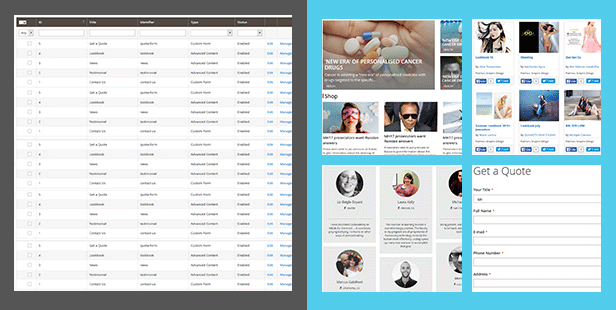 Advanced Content Manager