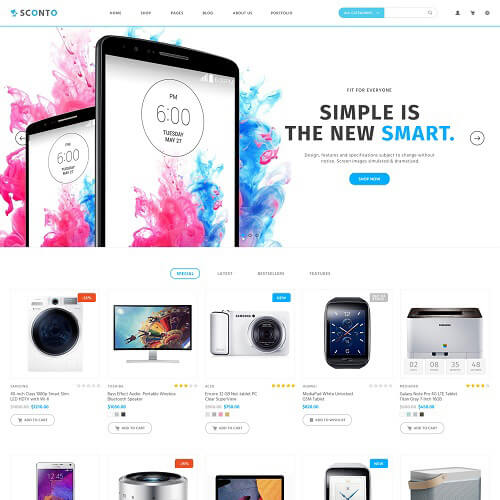 Sconto Layout